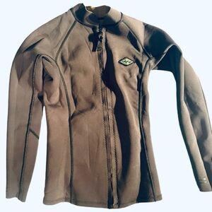 Billabong Youth Wetsuit Top Army green & black